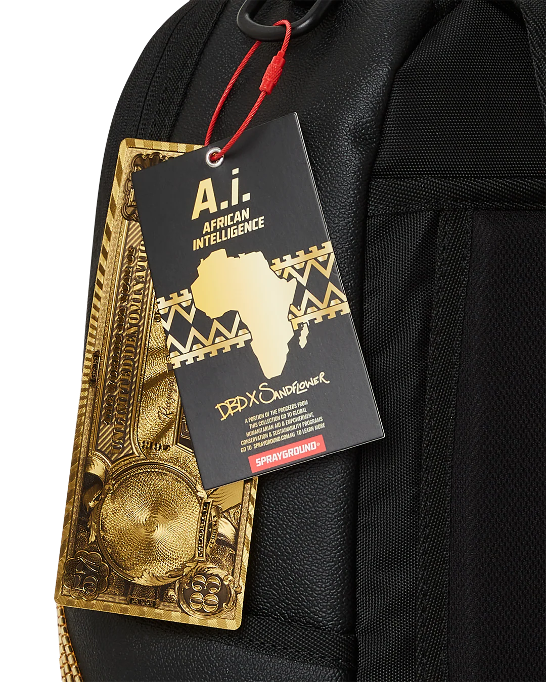 A.I.8 AFRICAN INTELLIGENCE GUILDED LEOPARD BACKPACK (DLXV) - Image 12
