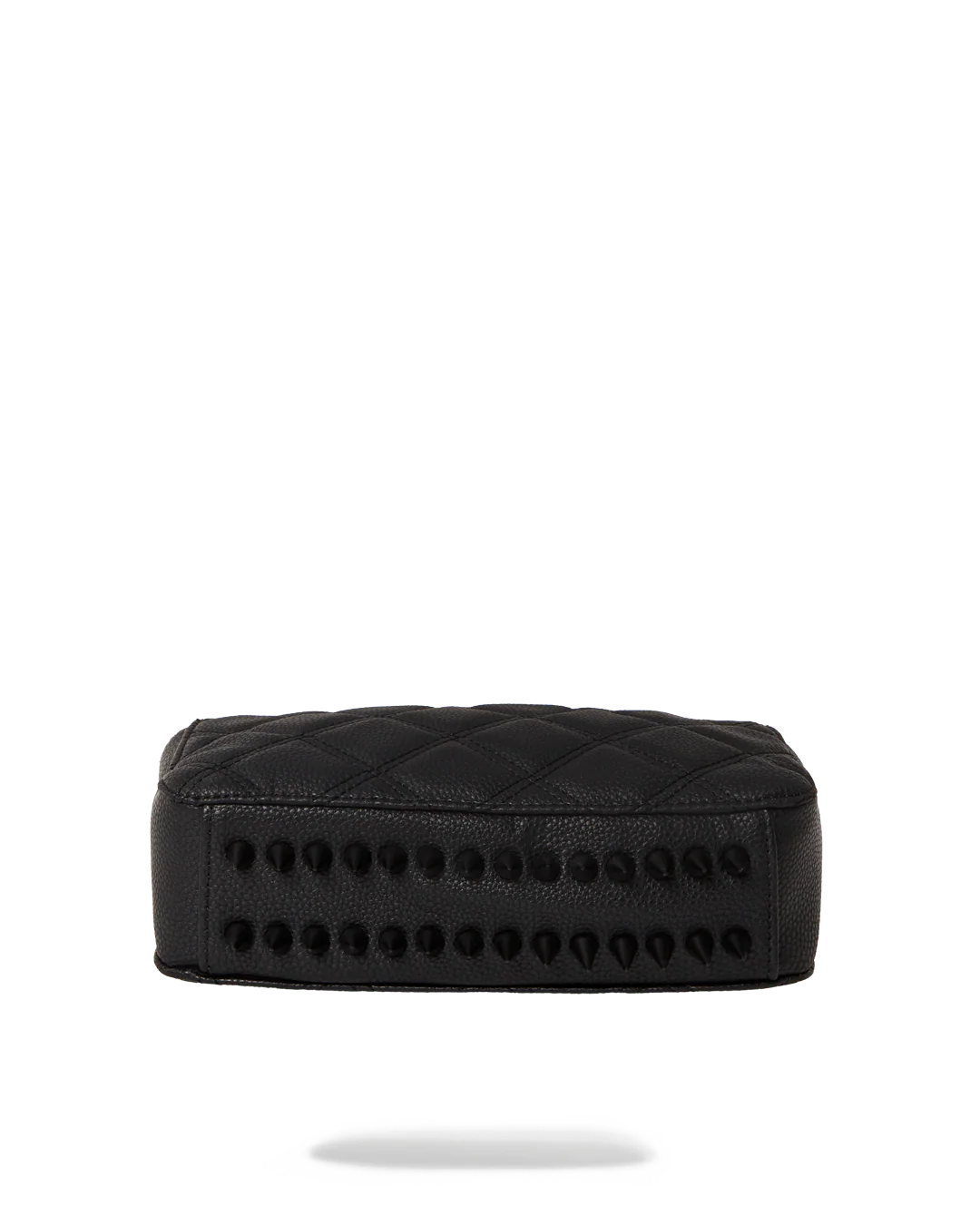 NOIR QUILT GOLD CHAIN SHARK HANDBAG - Image 11