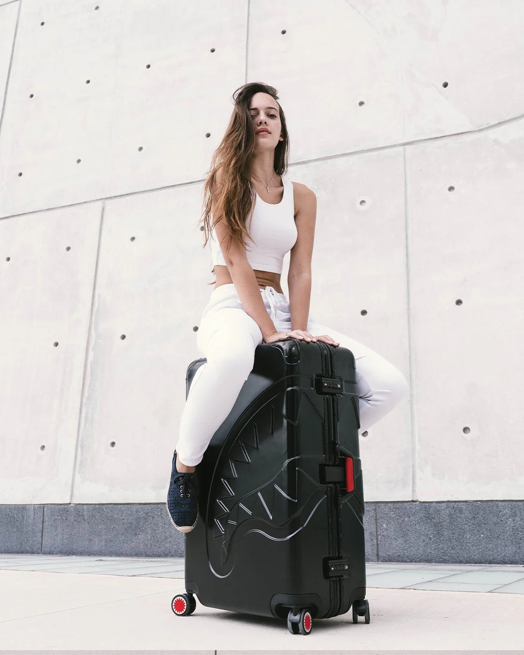 SHARKITECTURE MOLDED 29” FULL-SIZE LUGGAGE - Image 9