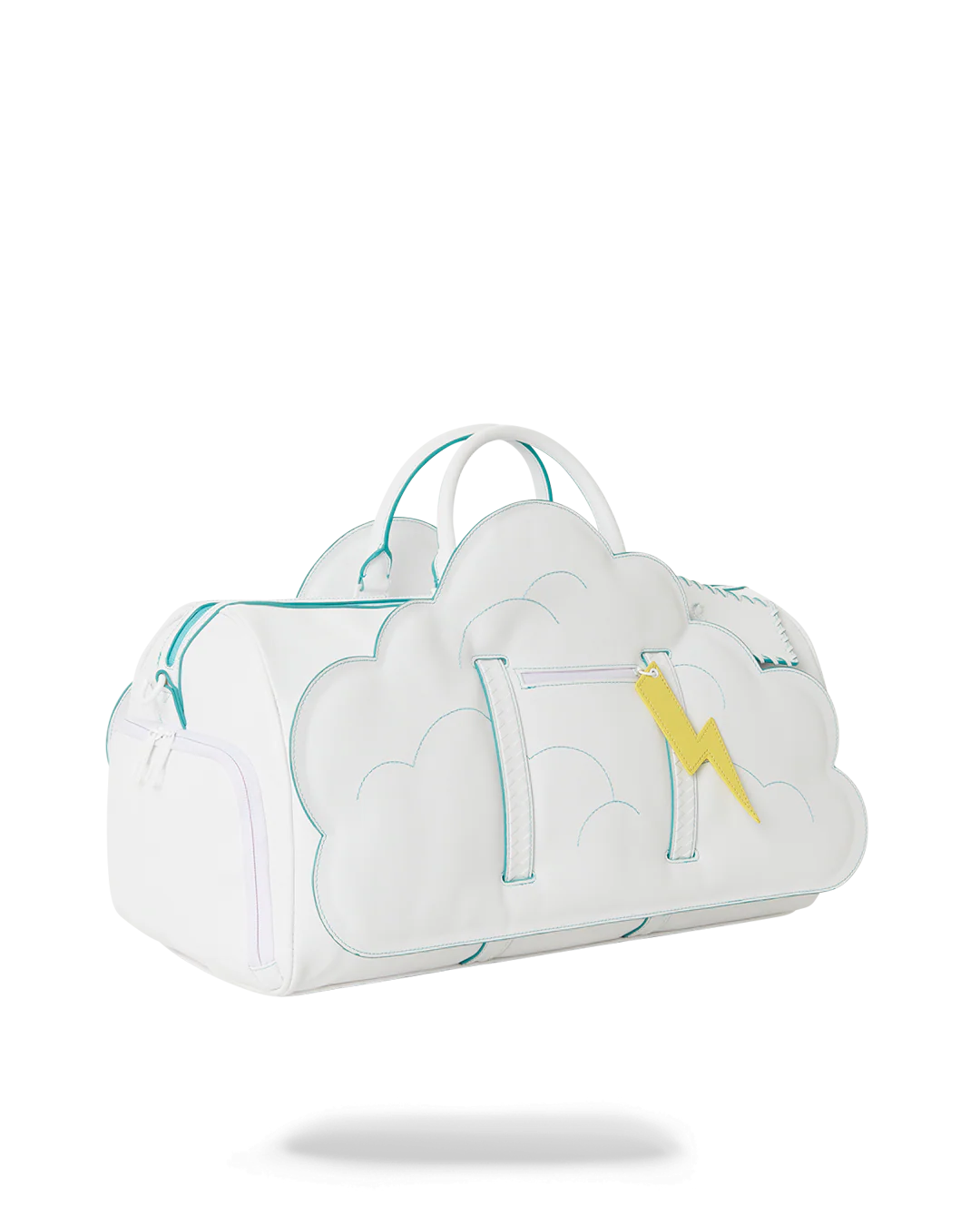CLOUDY WITH A CHANCE OF SHARK DUFFLE - Image 3