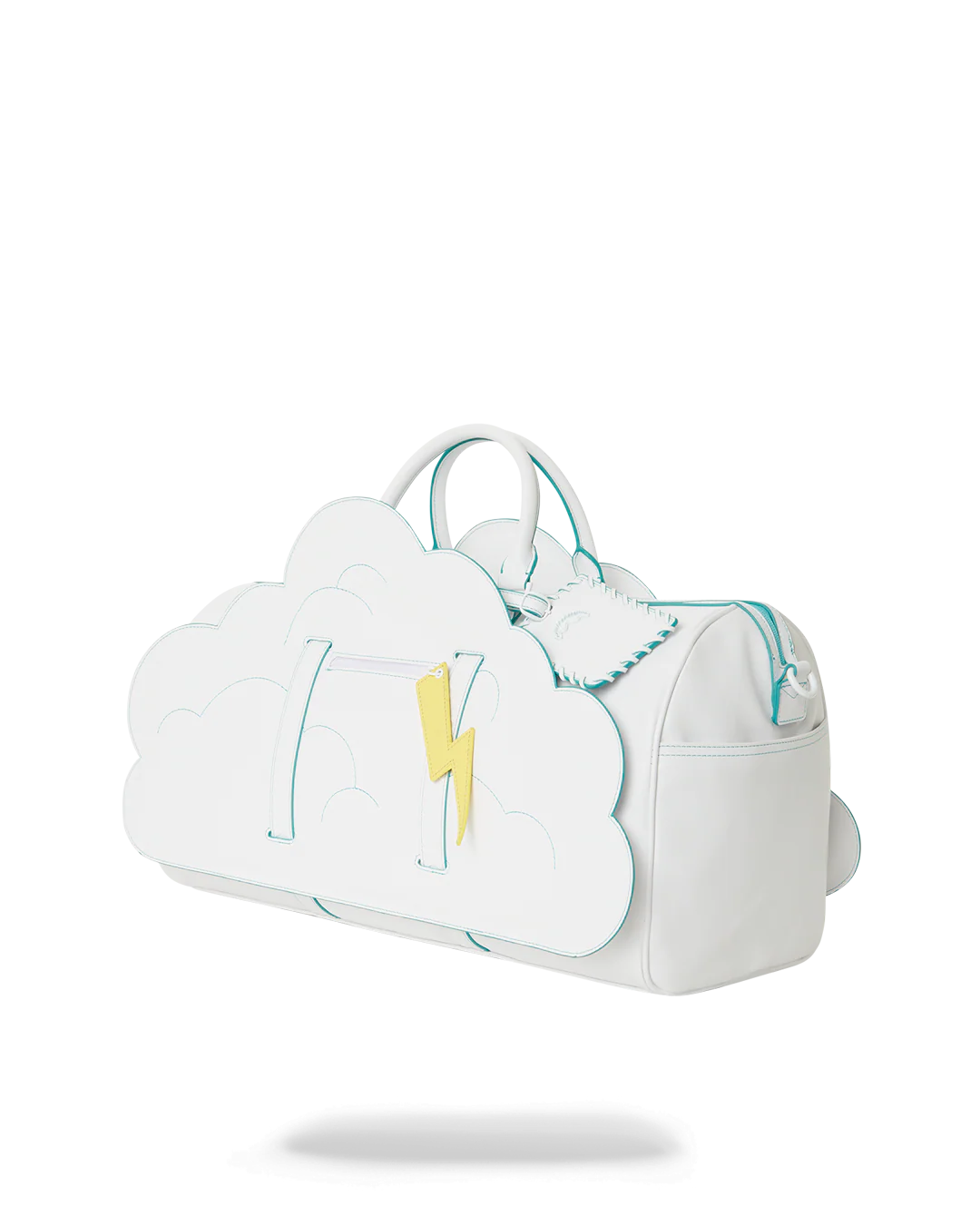 CLOUDY WITH A CHANCE OF SHARK DUFFLE - Image 5