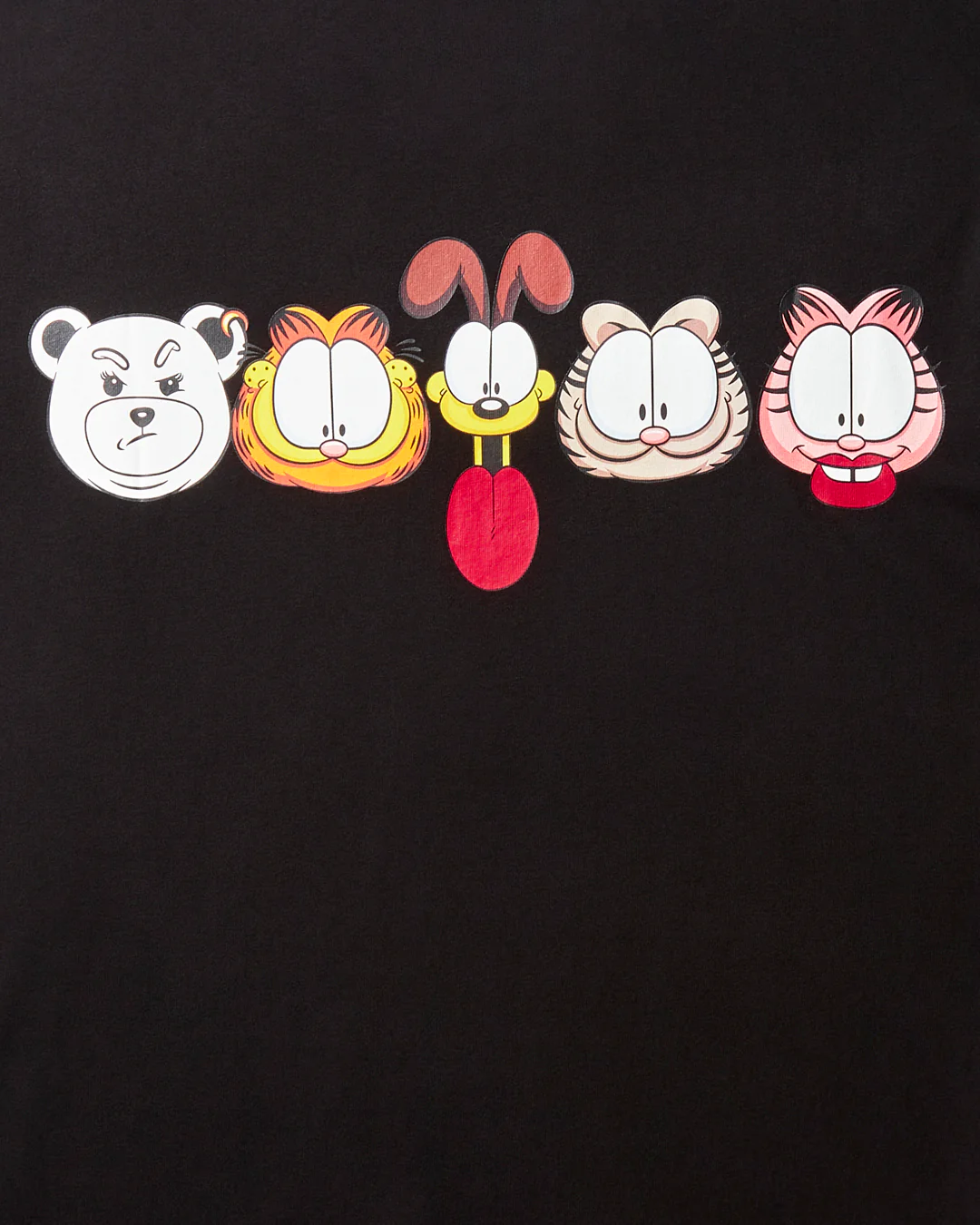 GARFIELD GRAPHIC T-SHIRT (BLACK) - Image 4