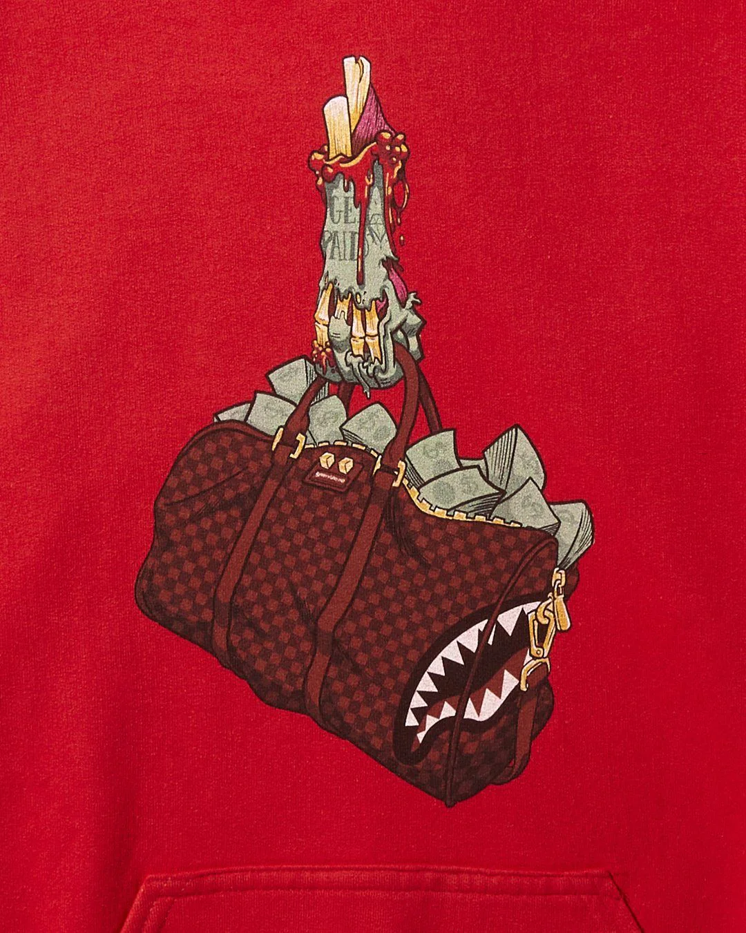 HOUSE OF VILLAINS HOODIE (RED) - Image 3