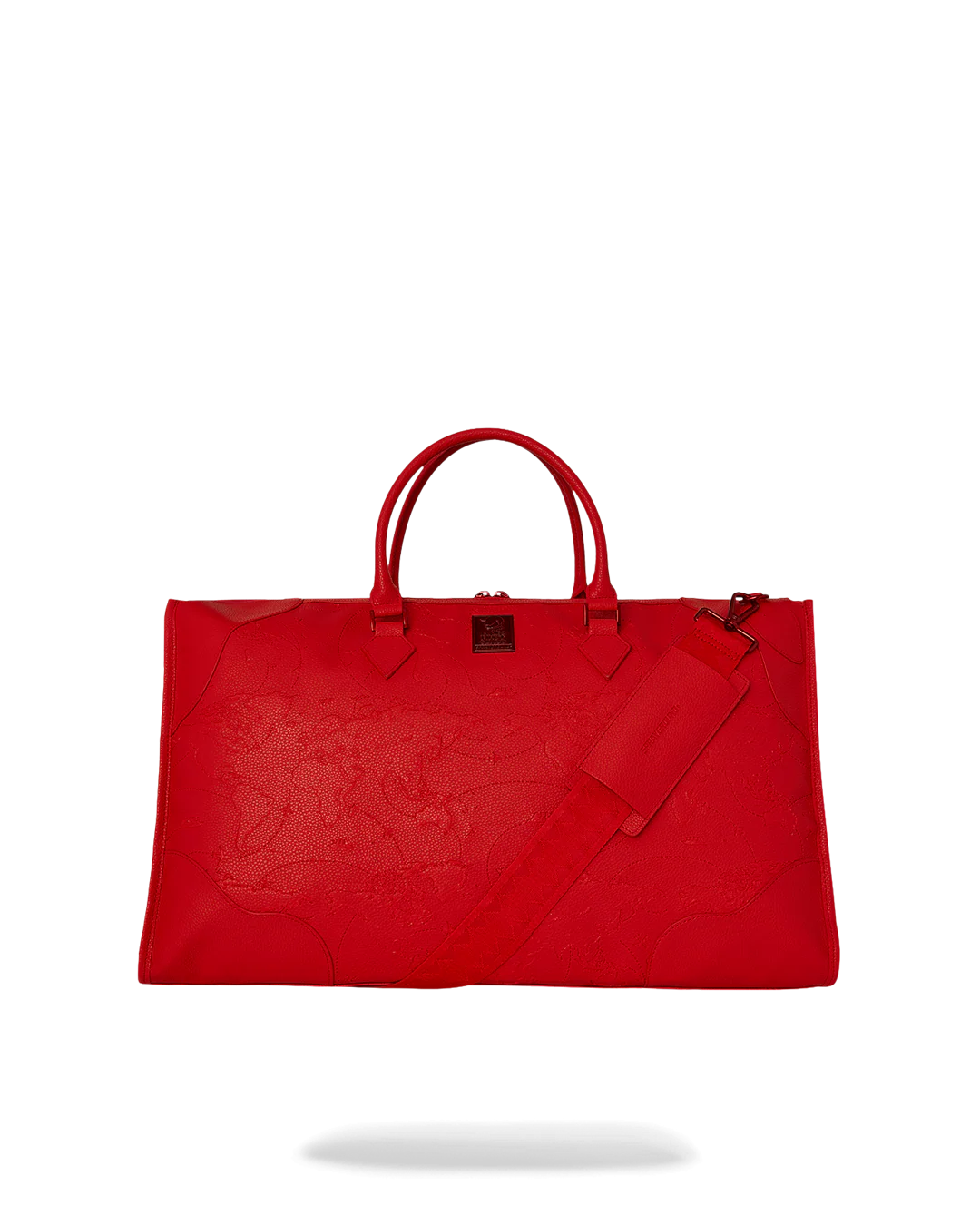 JAMES FIRST CLASS RUBY RED PYRAMID LARGE DUFFLE - Image 7