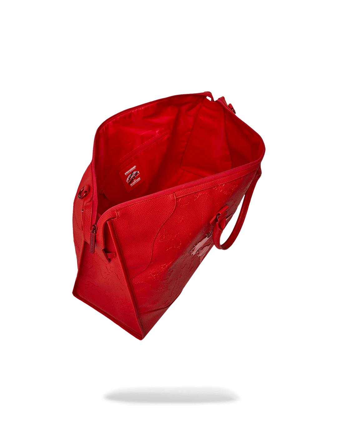 JAMES FIRST CLASS RUBY RED PYRAMID LARGE DUFFLE - Image 9
