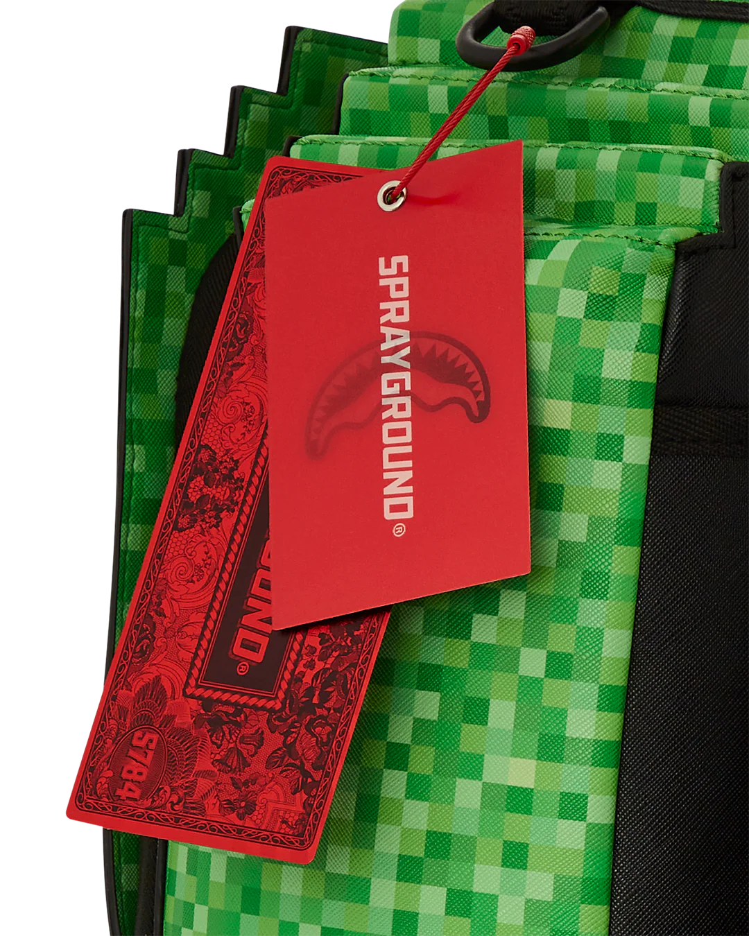 MINECRAFT CREEPER SHARK BACKPACK - Image 13