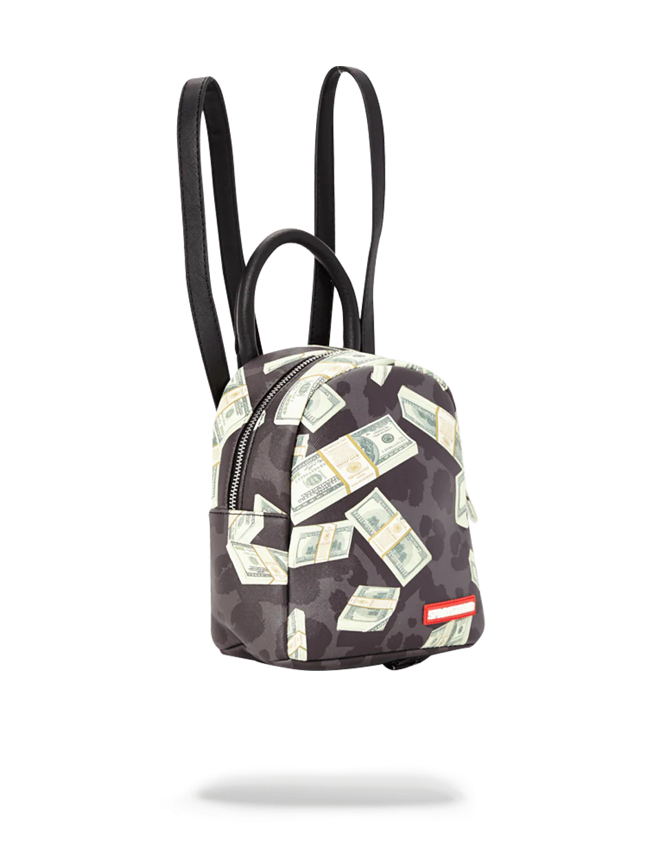 MONEY ON BLACK LEOPARD PRINT MINI - Image 3