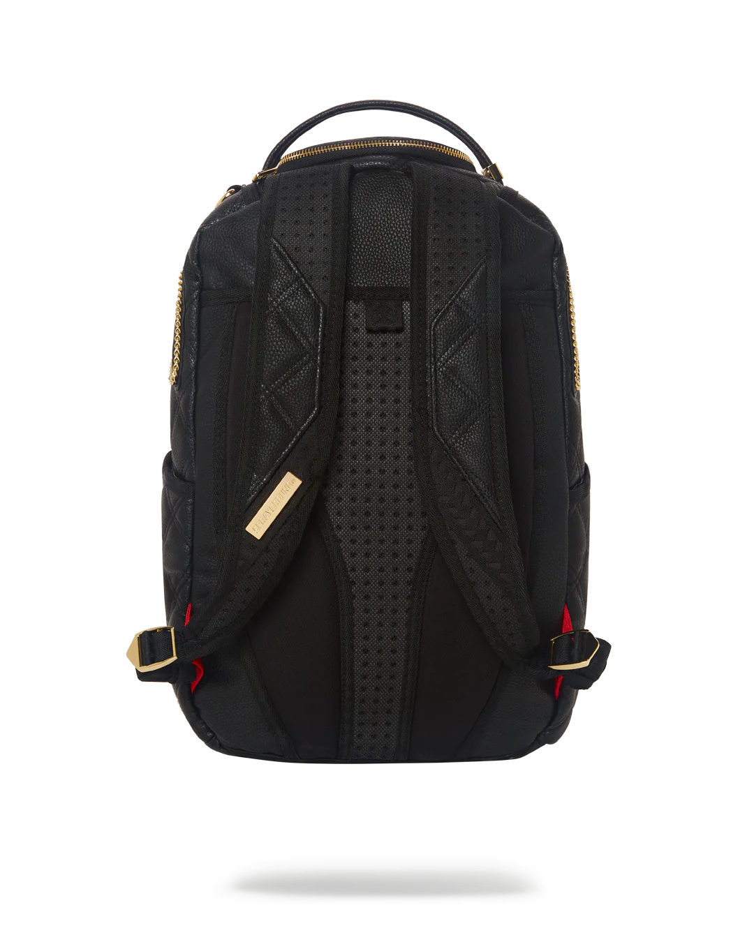 NOIR QUILT GOLD CHAIN SHARK BACKPACK (DLXV) - Image 9