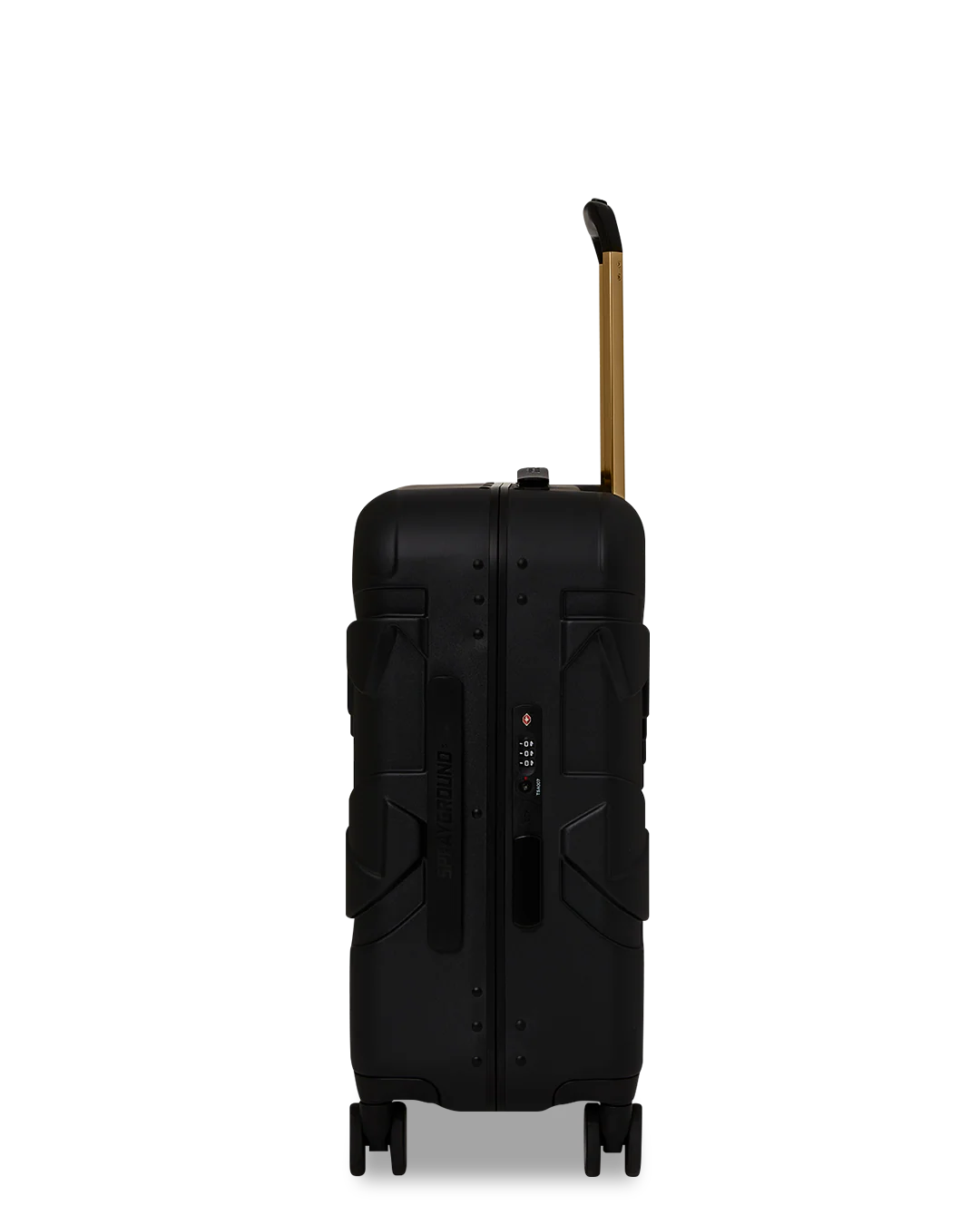 REALITY CHECK SHARKITECTURE CARRY-ON JETBLACK LUGGAGE (GOLD HARDWARE) - Image 7