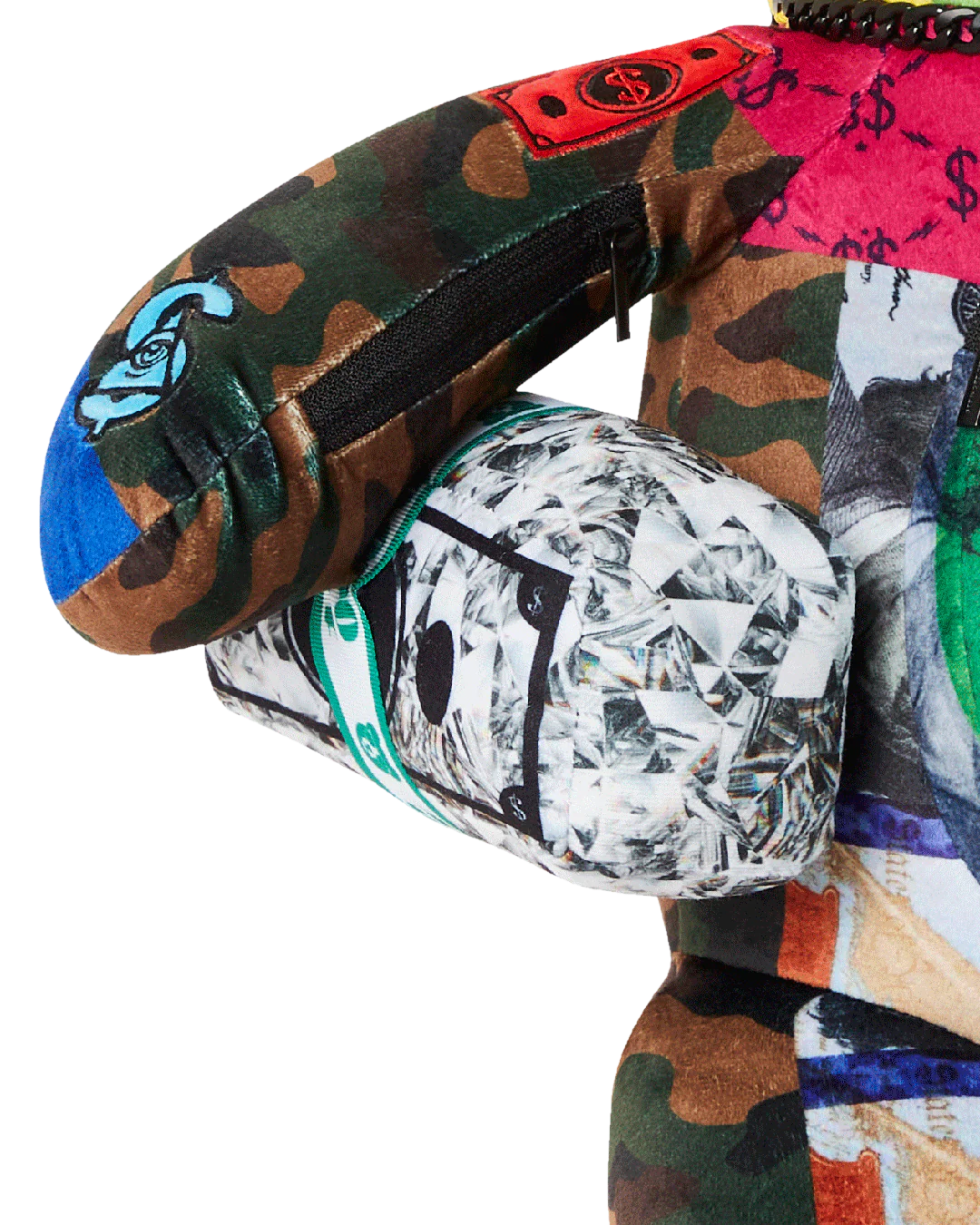 SHARK MASTERPIECES MONEYBEAR TEDDYBEAR BACKPACK - Image 12