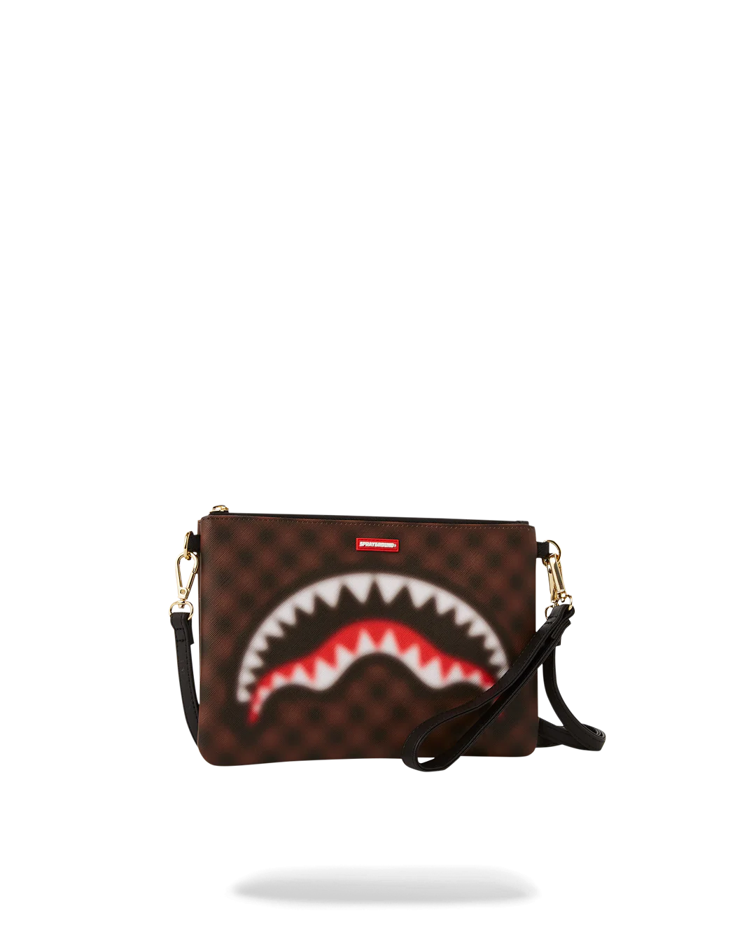 SHARKS IN PARIS BLUR EFFECT CROSSOVER CLUTCH - Image 3