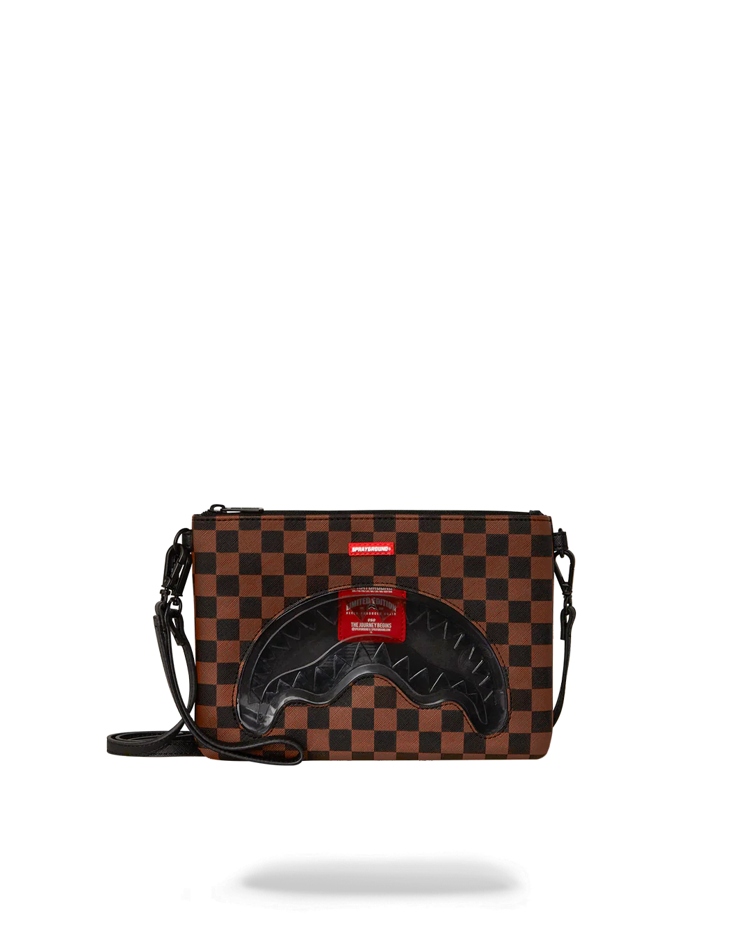 SHARKS IN PARIS CLEAR FOR TAKEOFF CROSSOVER CLUTCH WITH STRAP - Image 3