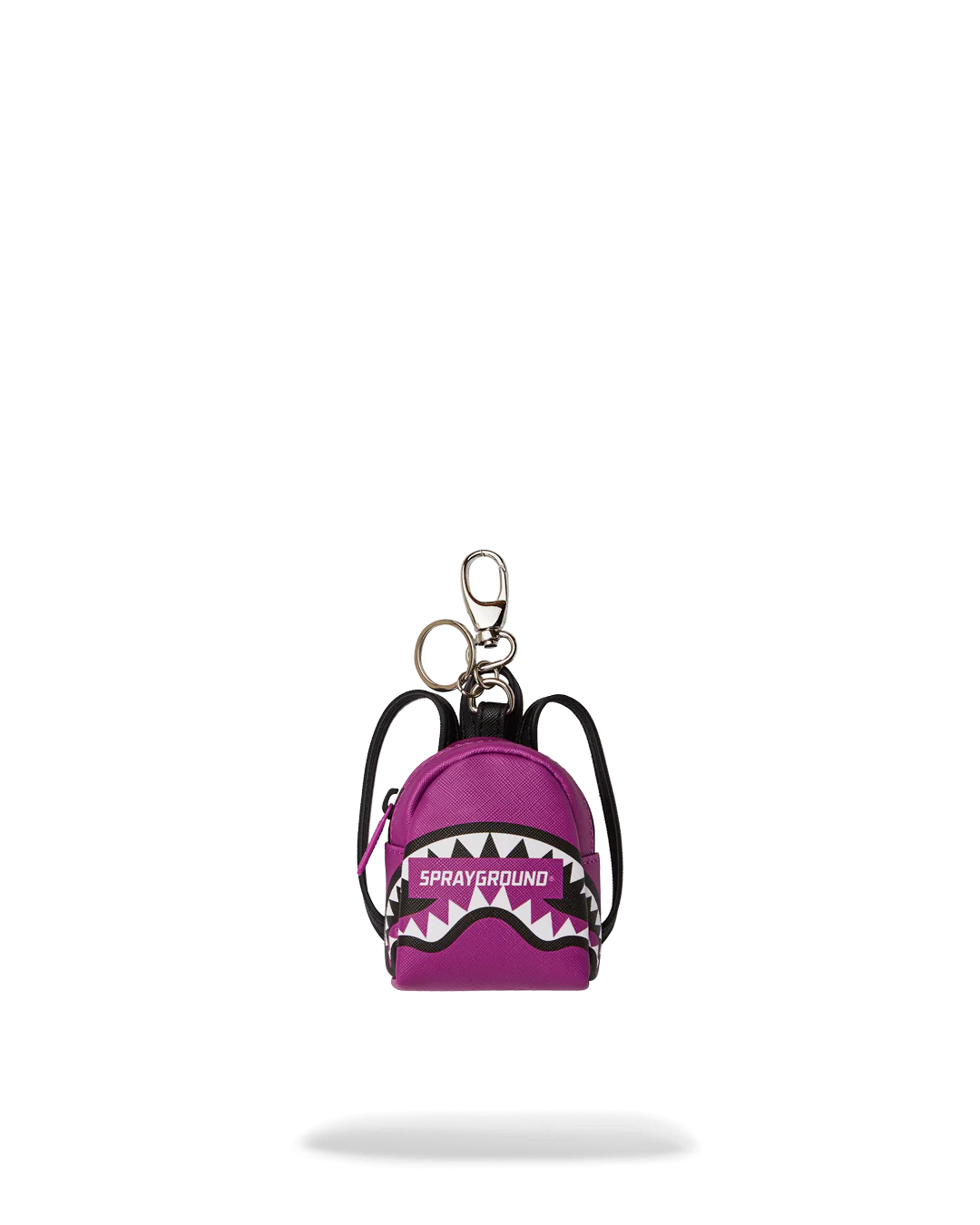 SMASH LOGO VIOLA BACKPACK KEYCHAIN