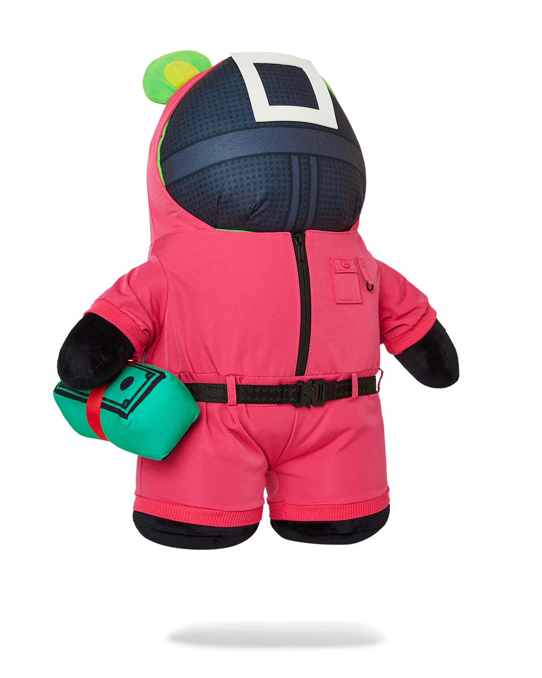 SQUID GAME COLLAB PINK SOLDIERS BEAR BACKPACK - Image 3