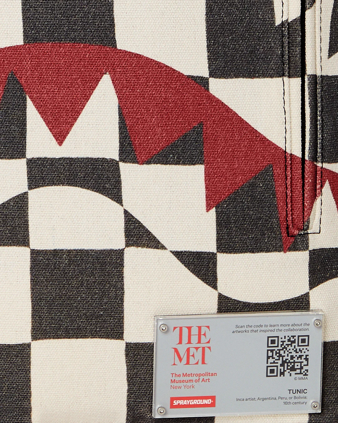 THE MET INCA CHECKERBOARD BACKPACK - Image 12