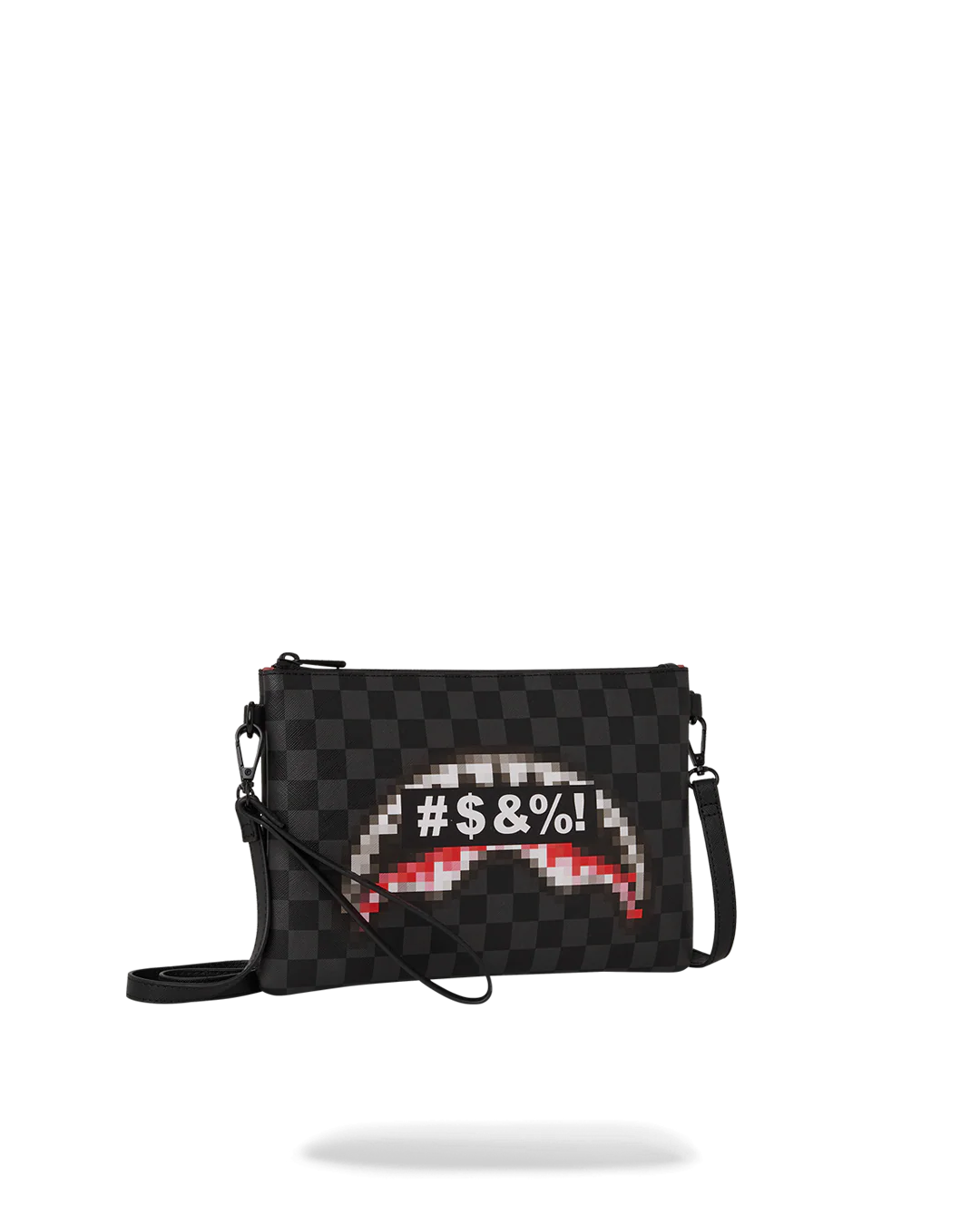 'WHAT THE BEEP' SHARK CROSSOVER CLUTCH - Image 3