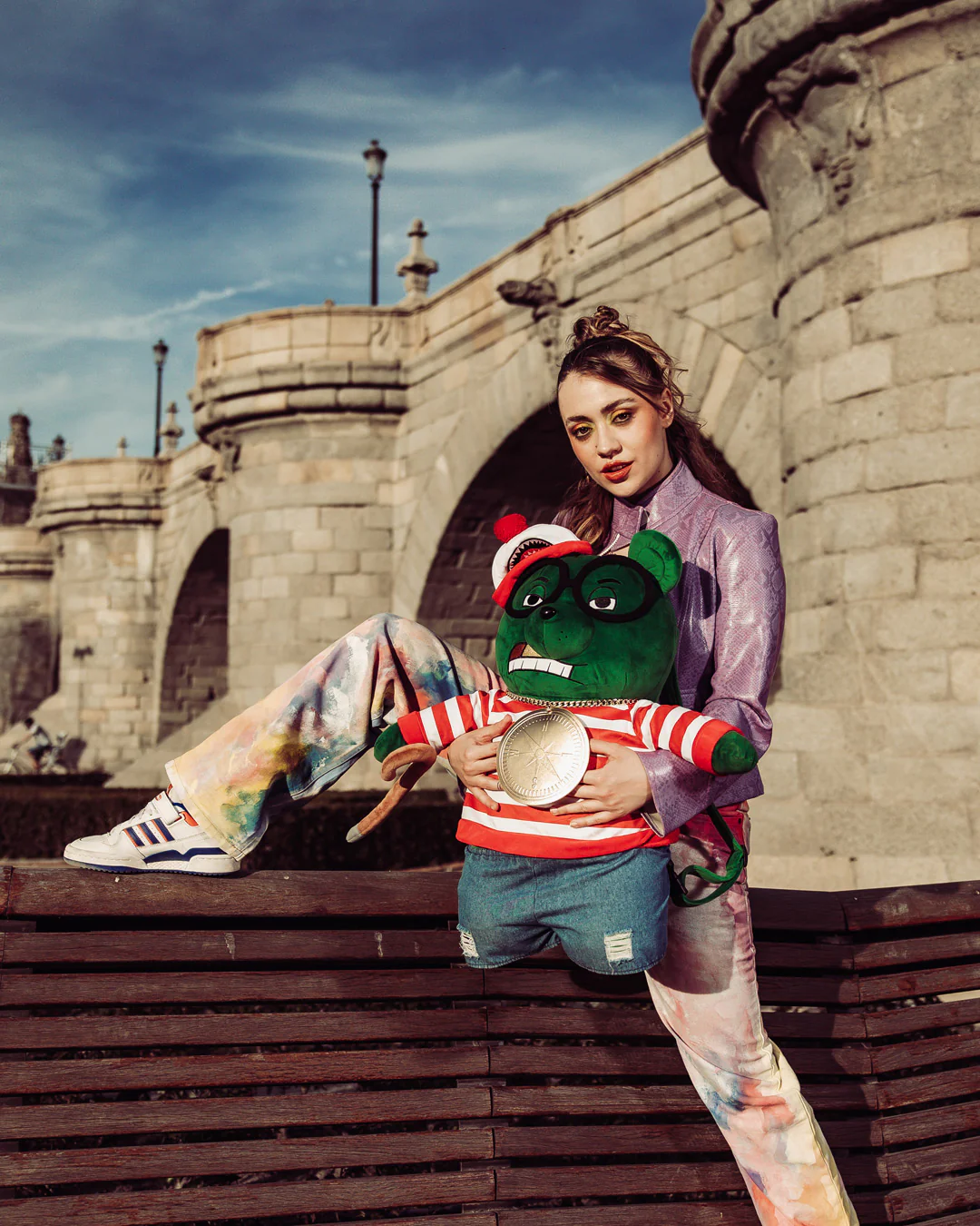 WHERES WALDO MONEYBEAR TEDDYBEAR BACKPACK - Image 6