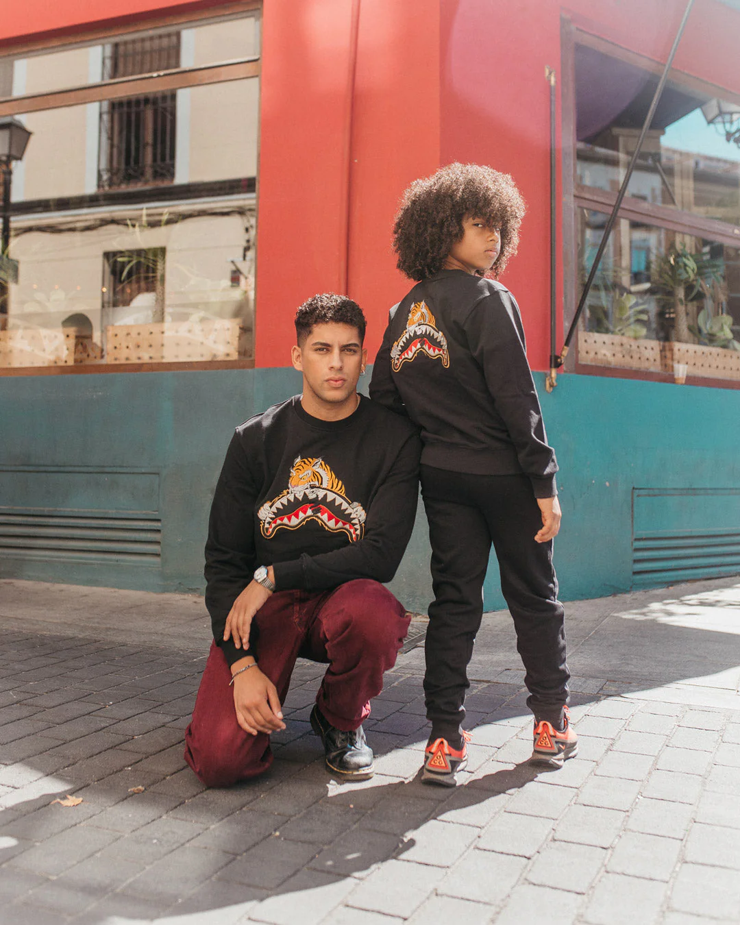 YOUTH TIGER BLACK CREW - Image 6